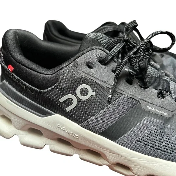 On Running Women’s Cloudrunner 2 Running Athletic Shoes US 9 Black Gray - Picture 2 of 11